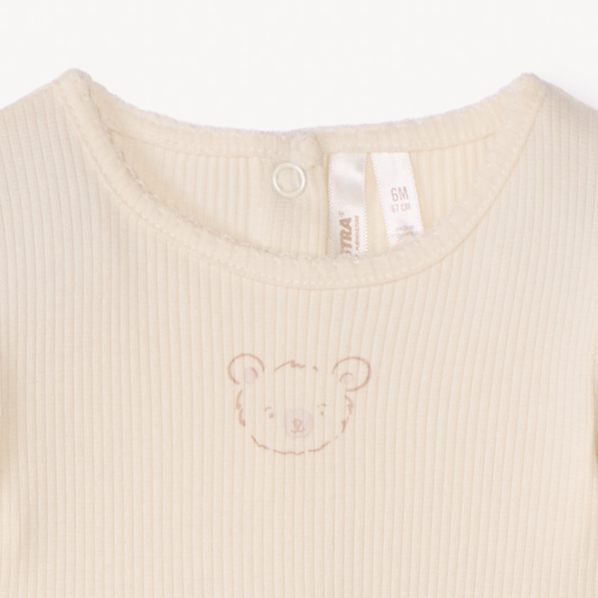 Φόρεμα 2 σε 1 με σχέδιο αρκουδάκια για κορίτσι μωρού 