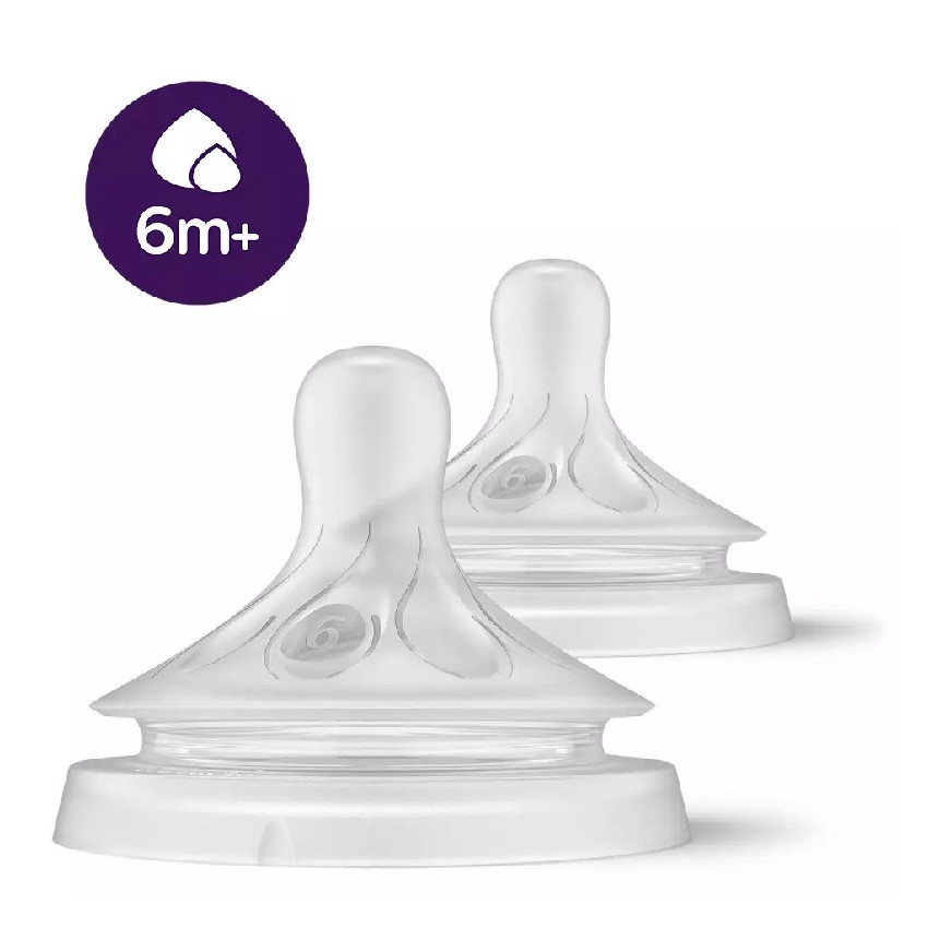 Θηλή μαλακής σιλικόνης Natural Response 6m+ AVENT 