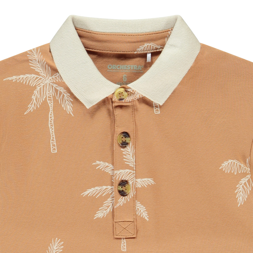 Πολό κοντομάνικο με σχέδιο φοίνικα για αγόρι 