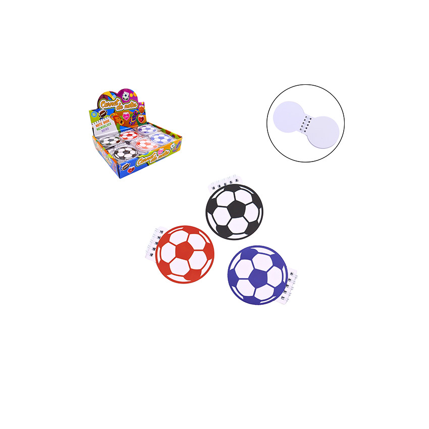 Σημειωματάριο Με Σχέδιο Μπάλα - 1τμχ 