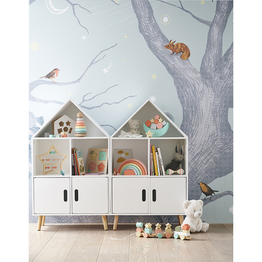 Ξύλινο πάζλ Crazy Jungle 5 τμχ. - Κορίτσι 