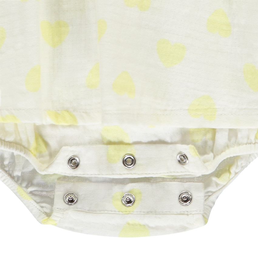 Φόρεμα φαντεζί 2 σε 1 με σχέδιο καρδιές για bebe κορίτσι 