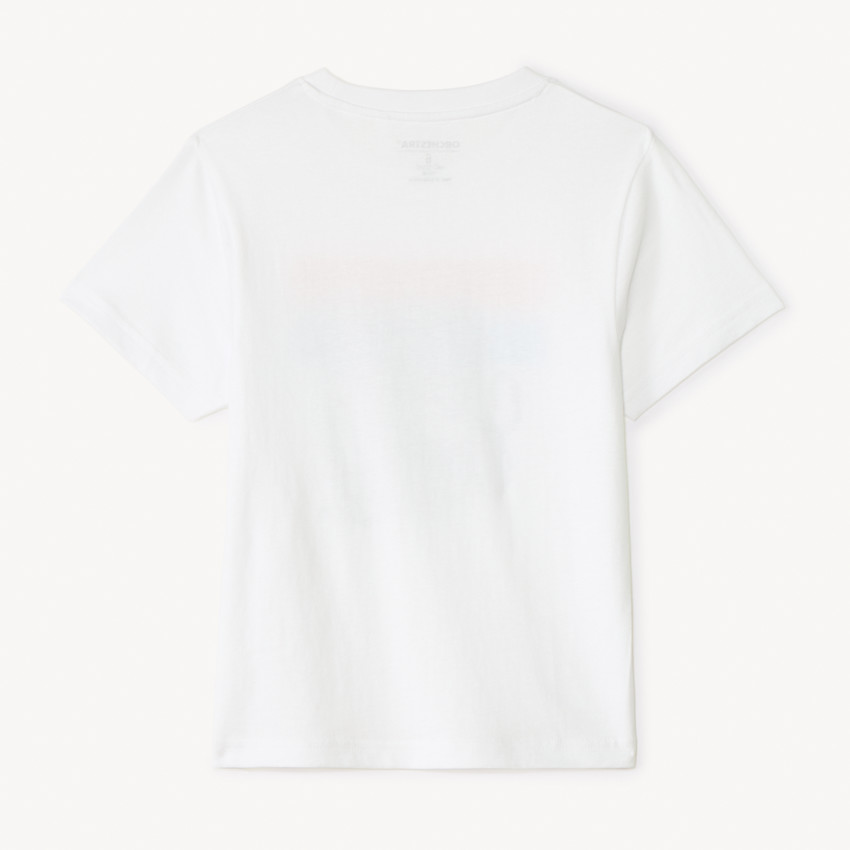 T-shirt με κοντά μανίκια, μονόχρωμο με φανταστικό σχέδιο για αγόρι 