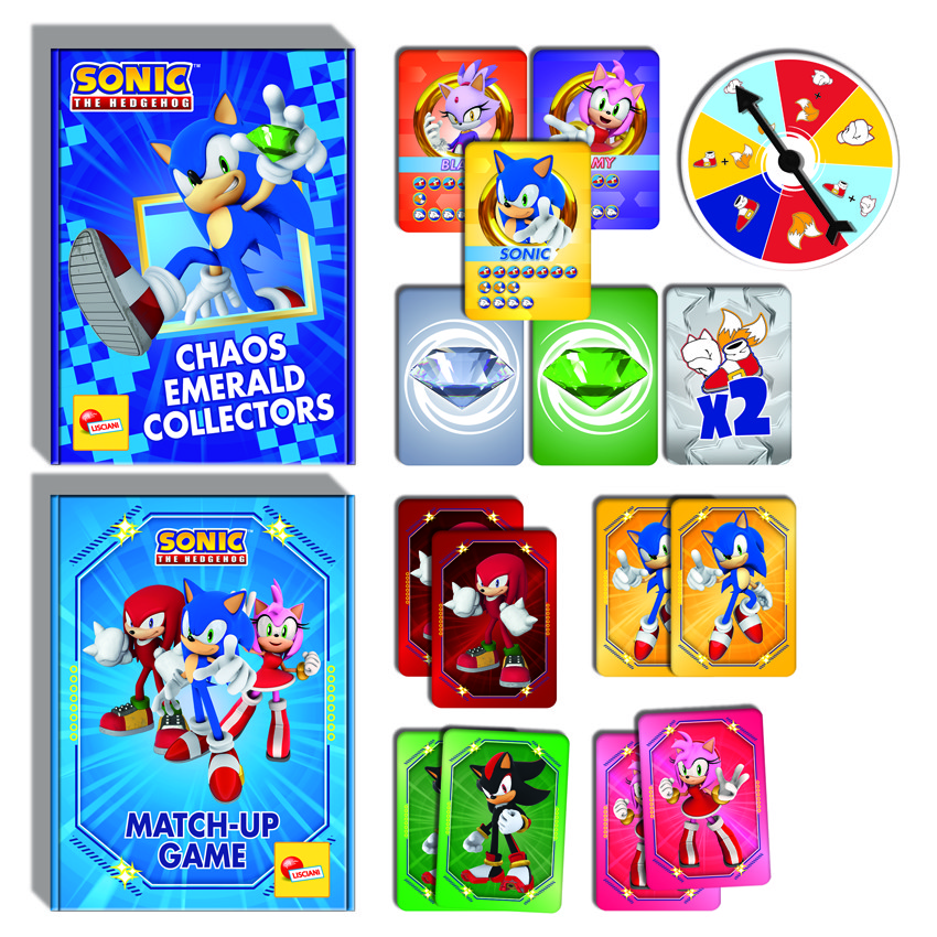 Sonic 2 Σε 1 Παιχνίδι Καρτών Και Σακίδιο 