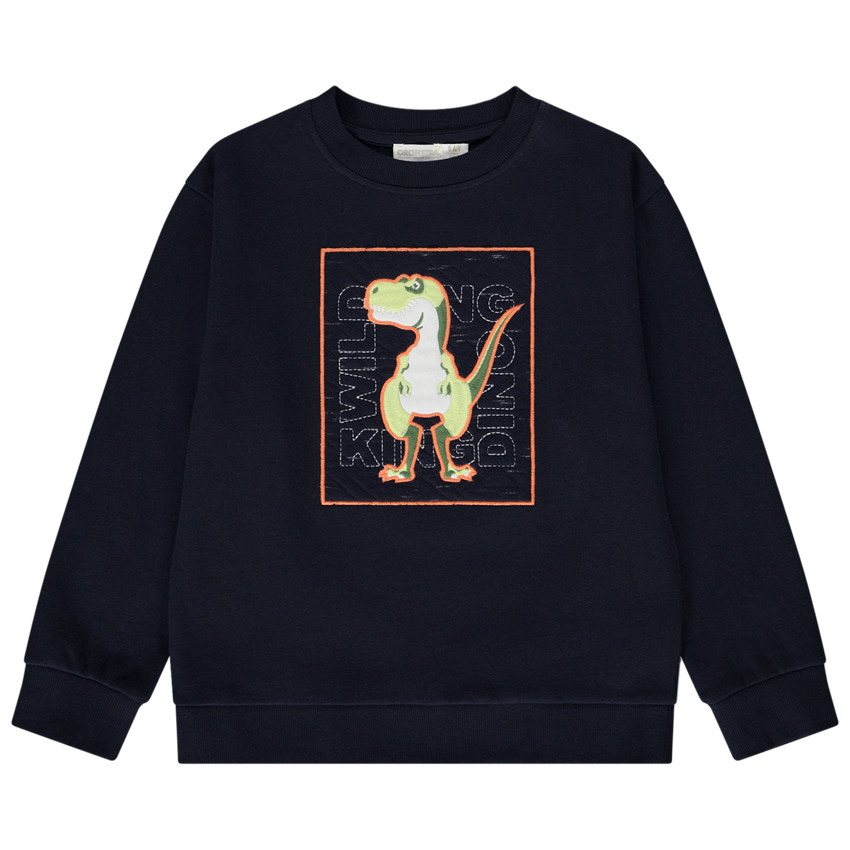 "Φούτερ molleton με σχέδιο T.Rex για αγόρι" 