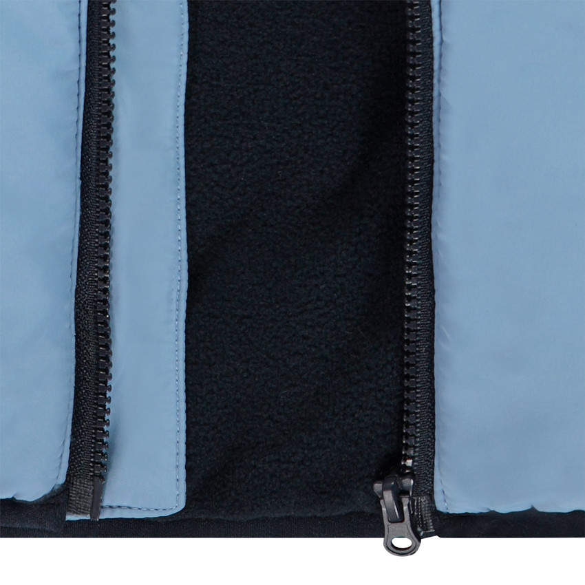 Γιλέττα χωρίς μανίκια με επένδυση και κουκούλα για μωρό αγόρι 