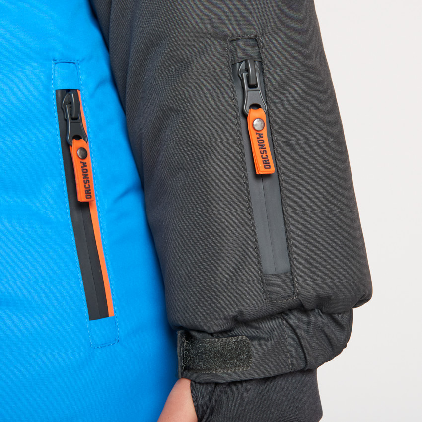 Veste de ski waterproof à capuche pour garçon 