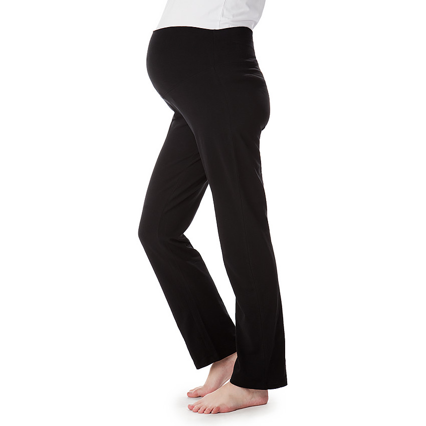 Κολάν εγκυμοσύνης με φαρδιά μπατζάκια στη βάση και φαρδιά φάσα 