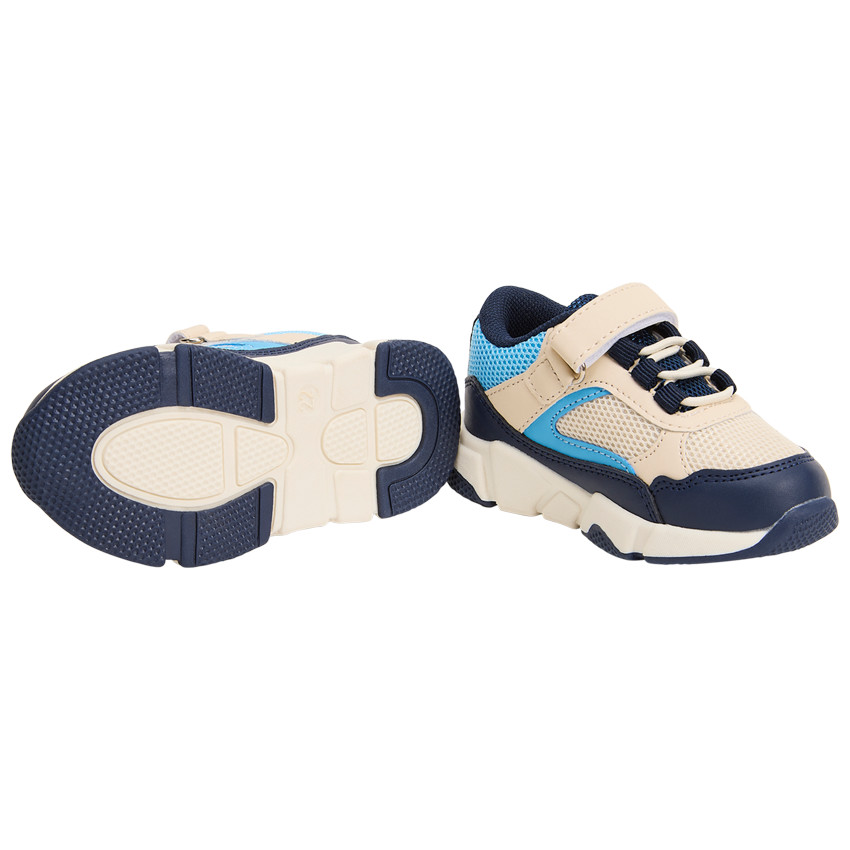 Αθλητικά παπούτσια με πάνελ και mesh για μωρό αγόρι 