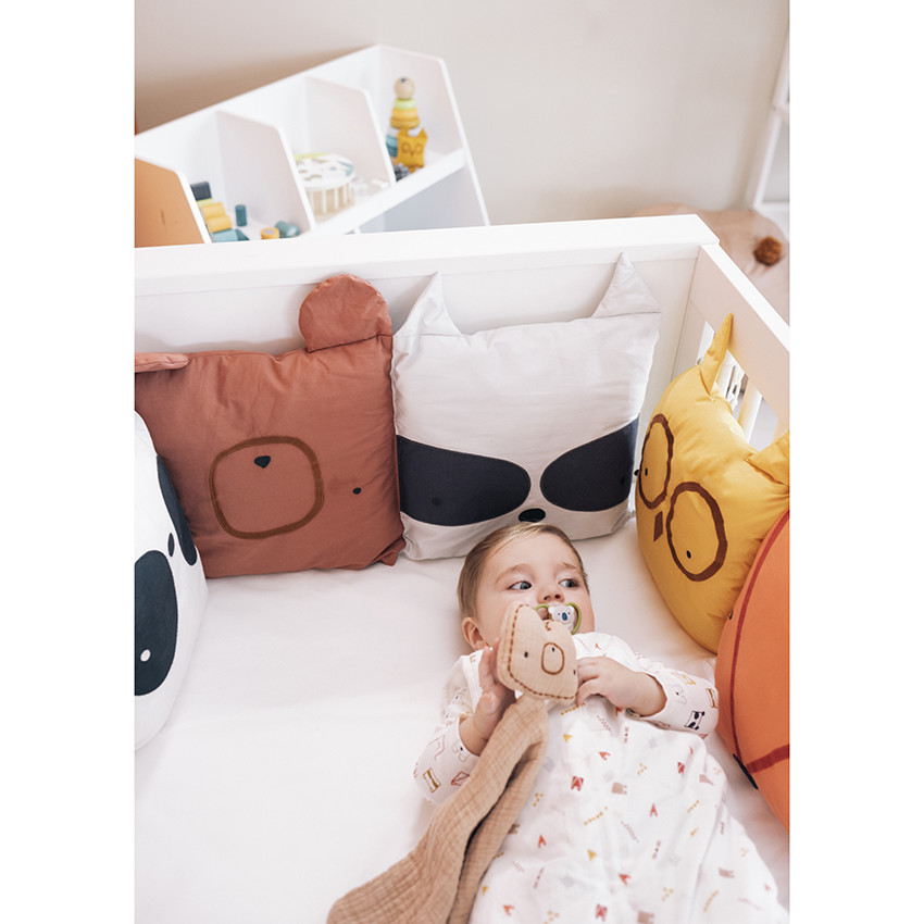 "Διακοσμητικό μαξιλάρι ζώου ρυθμιζόμενο σε κρεβάτι ή πάρκο με κορδόνια" 