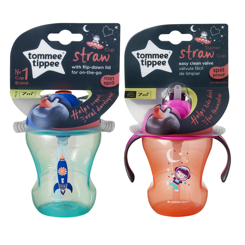  Εκπαιδευτικό κύπελο Easy Drink με καλαμάκι και λαβές 230ml 6m+ 1τμχ  