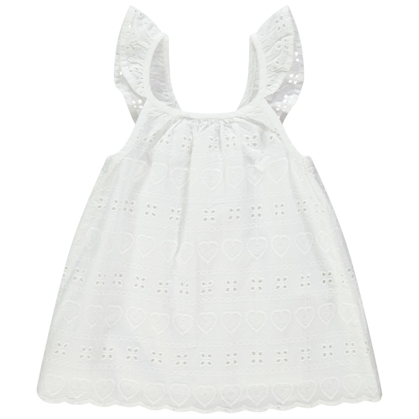 Top  με δαντέλα και τιράντες με βολάν 