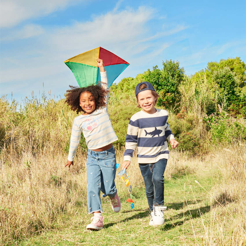 Μαρινιέρα φλις με σχέδιο κερασιού για κορίτσι 