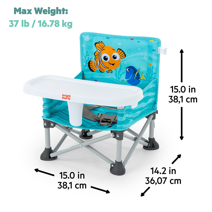 Φορητή Καρέκλα Φαγητού Nemo Pop N Sit Bright Starts  