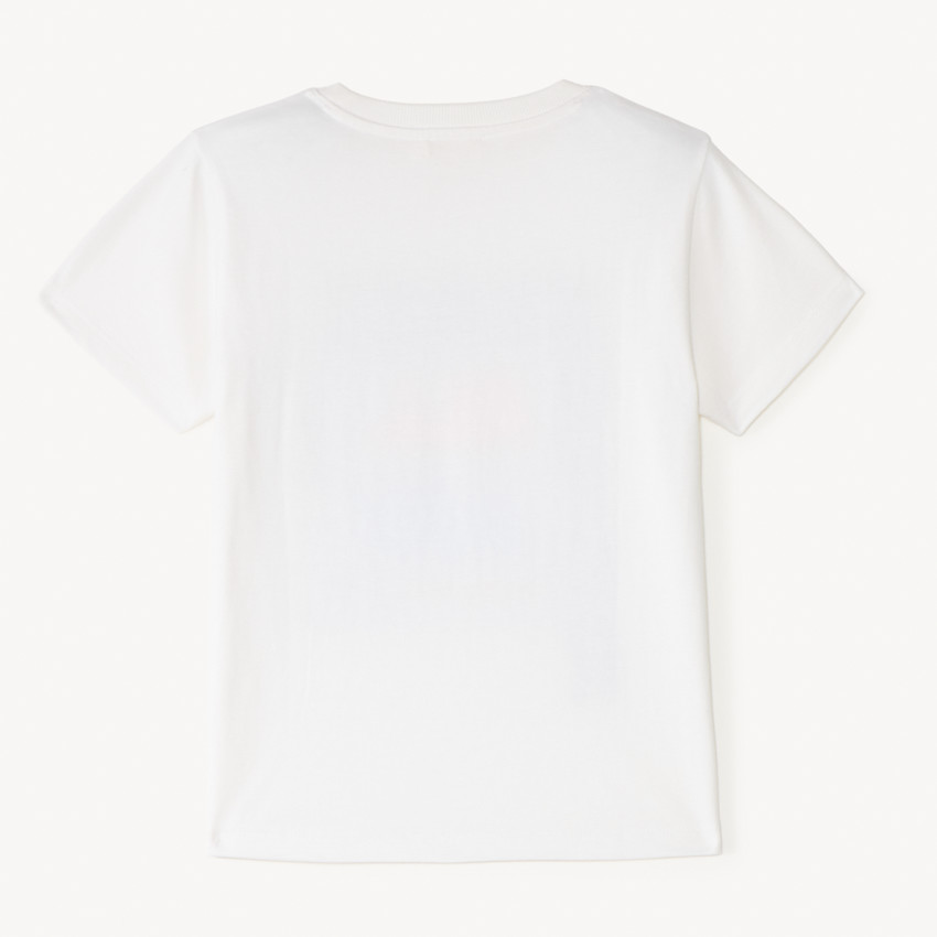T-shirt με κοντά μανίκια με σχέδιο skateboard για αγόρι 