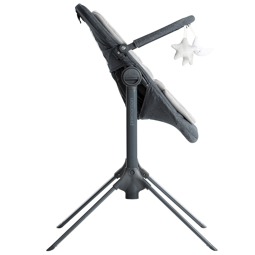 Ρηλάξ Uppy Γκρι Με Ρυθμιζόμενο Ύψος 