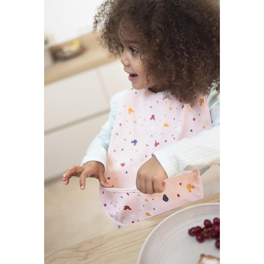 Πλαστικοποιημένη Σαλιάρα Με Σκρατς Disney Minnie 