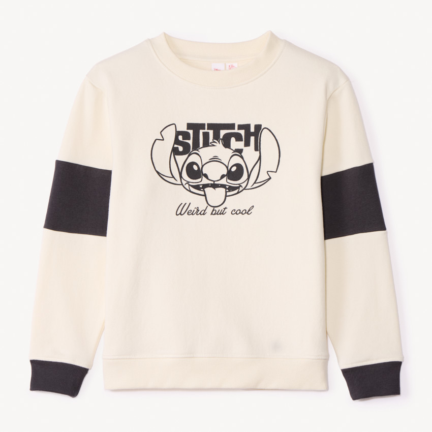 Sweat molleton print Stitch Disney pour garçon  