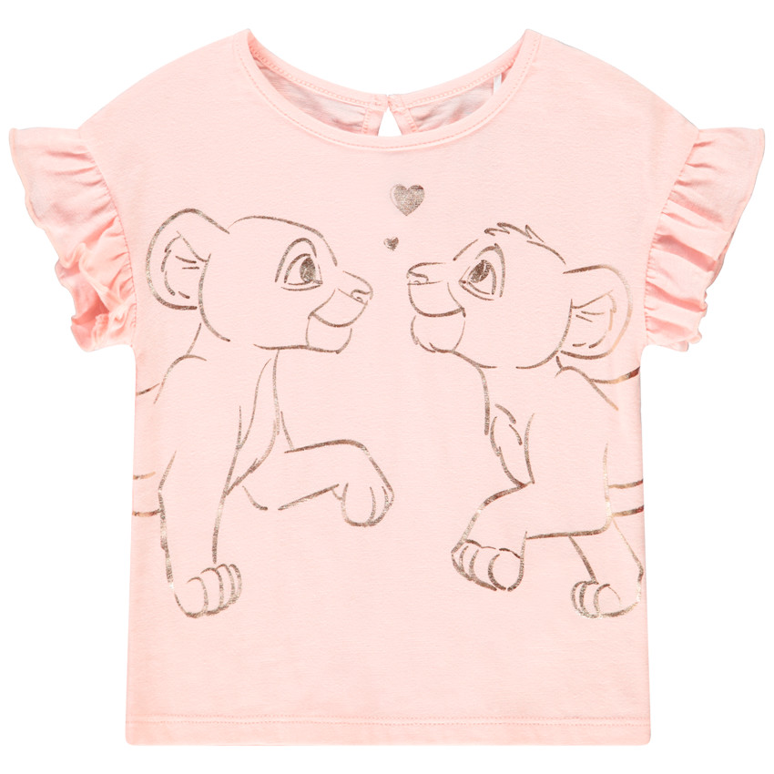 T-shirt manches courtes le Roi Lion Disney pour bébé fille 