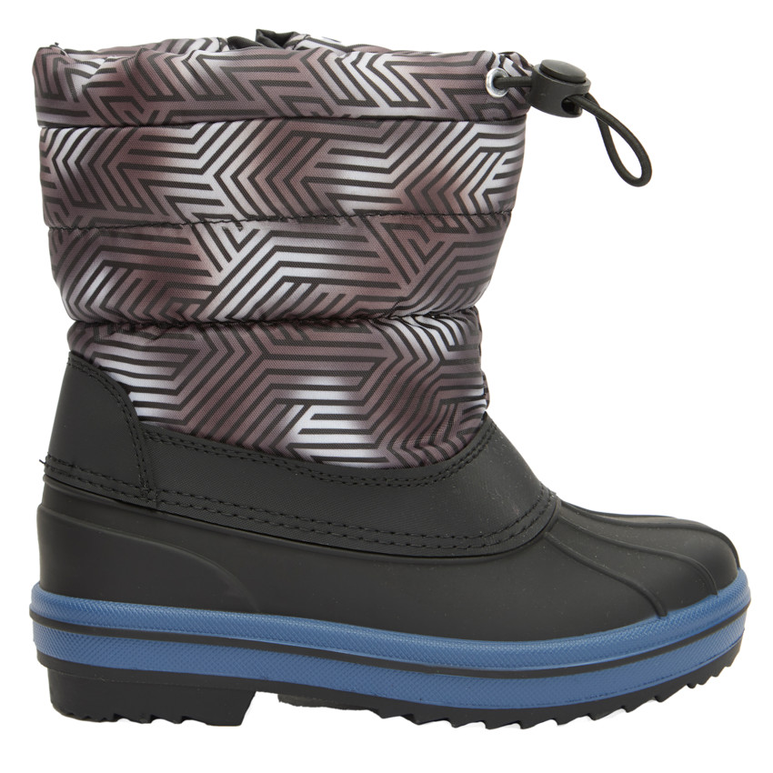 Ζακέτα après-ski με φερμουάρ και γραφικό σχέδιο για μωρό αγόρι 