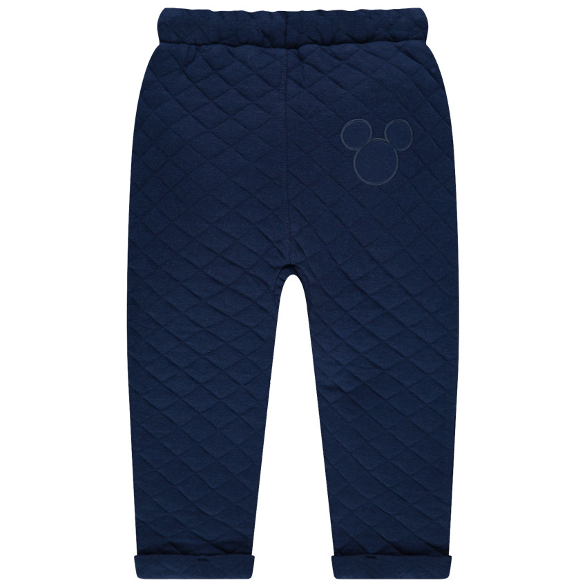 Παντελόνι φόρμας από φανέλα με ρόμβους και σήματα Mickey της Disney 