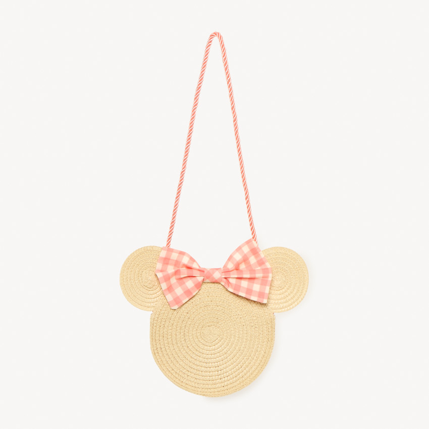 Sac à bandoulière en paille Minnie Disney pour fille 