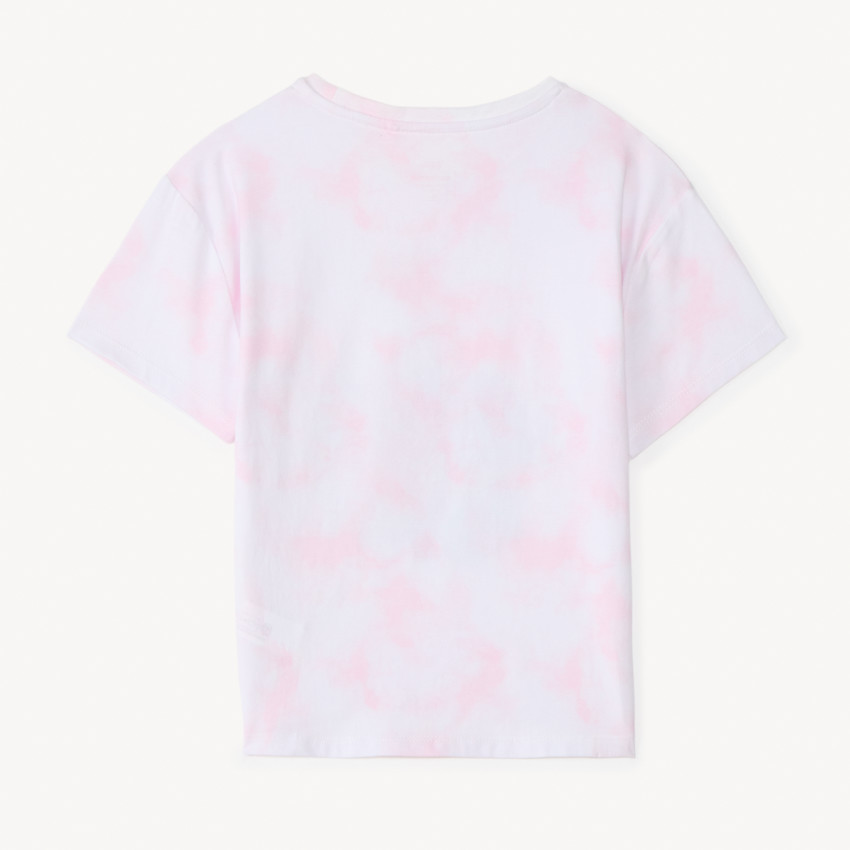 T-shirt με κοντά μανίκια Stitch & Angel Disney tie and dye για κορίτσι 