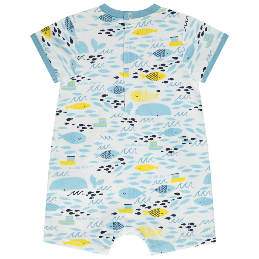 Combi κοντό από jersey με φαντεζί σχέδιο για bebe αγόρι  Additional Combi κοντό από jersey με φαντεζί σχέδιο για bebe αγόρι