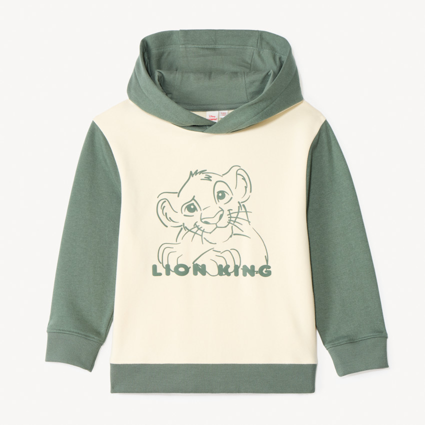 Sweat molleton à capuche Le Roi Lion Disney pour garçon 
