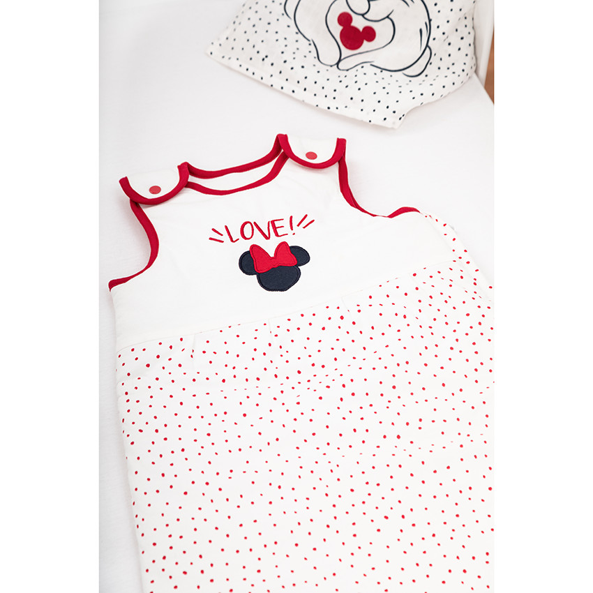 Turbulette sans manches à pois en coton bio Minnie Disney  Additional Turbulette sans manches à pois en coton bio Minnie Disney