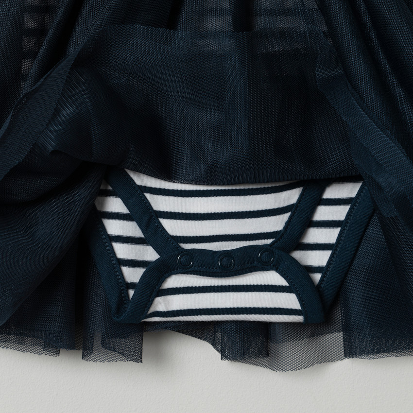 Φόρεμα body με τούλι και σχέδιο Minnie Disney 