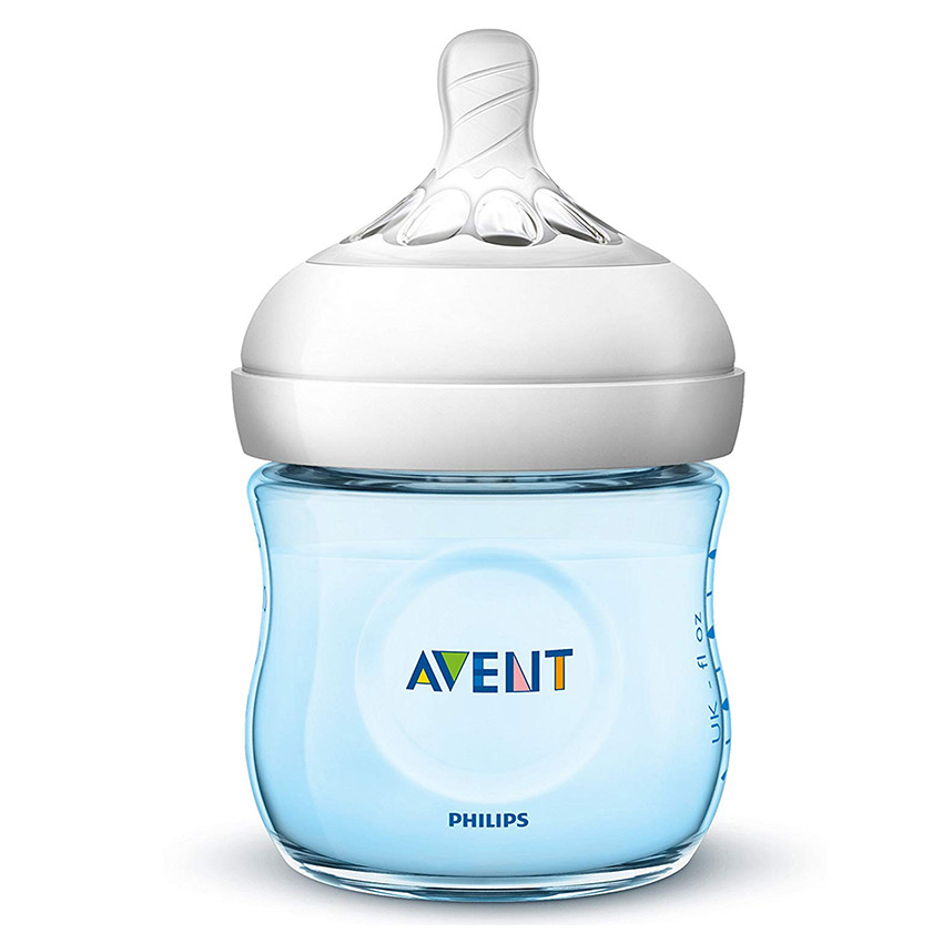  Μπιμπερό Natural 125ml, μπλε  