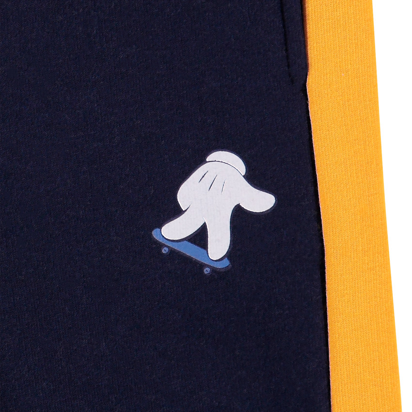 Σετ φόρμας δίχρωμο  molleton σχέδιο Mickey και μαγικές παγιέτες  