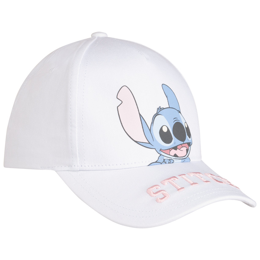 Casquette printée et brodée Sticth Disney pour fille 