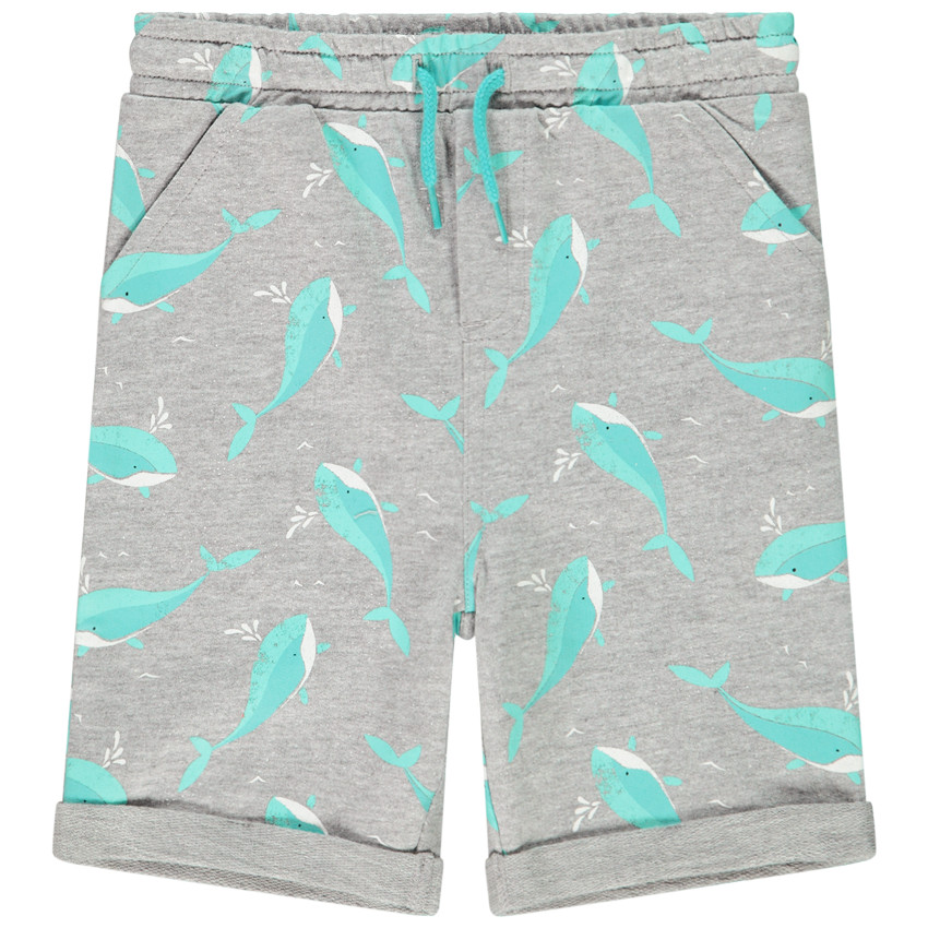 Bermuda imprimé baleines pour bébé garçon  Additional Bermuda imprimé baleines pour bébé garçon