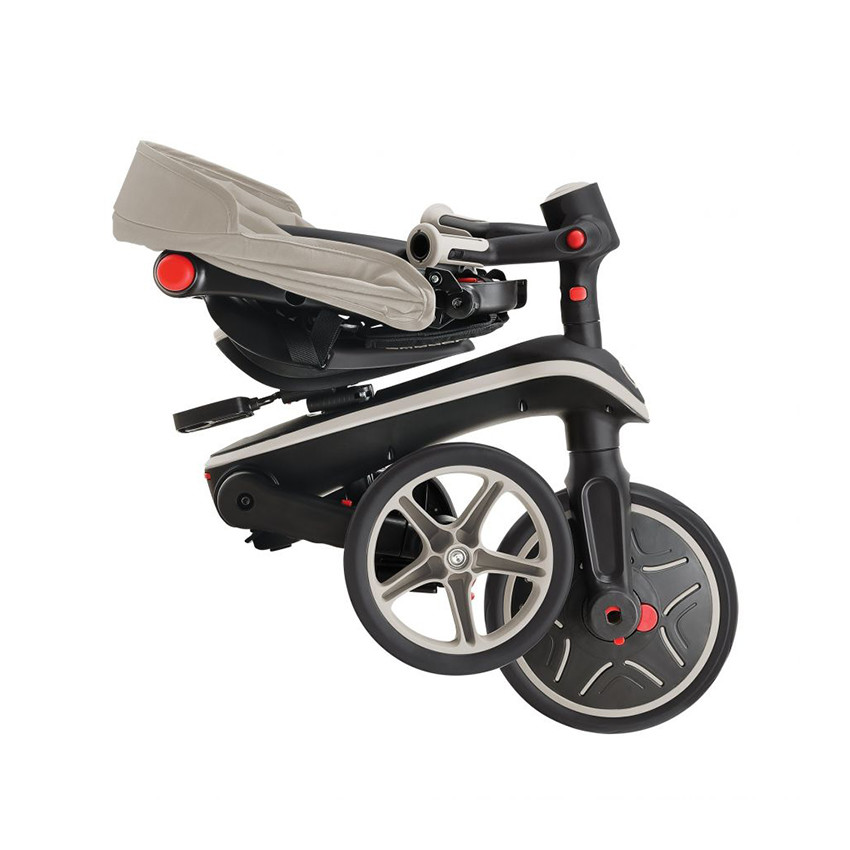 Εξελικτικό τρίκυκλο Explorer Trike 4 σε 1 ταουπέ με αναδιπλούμενο σχεδιασμό 