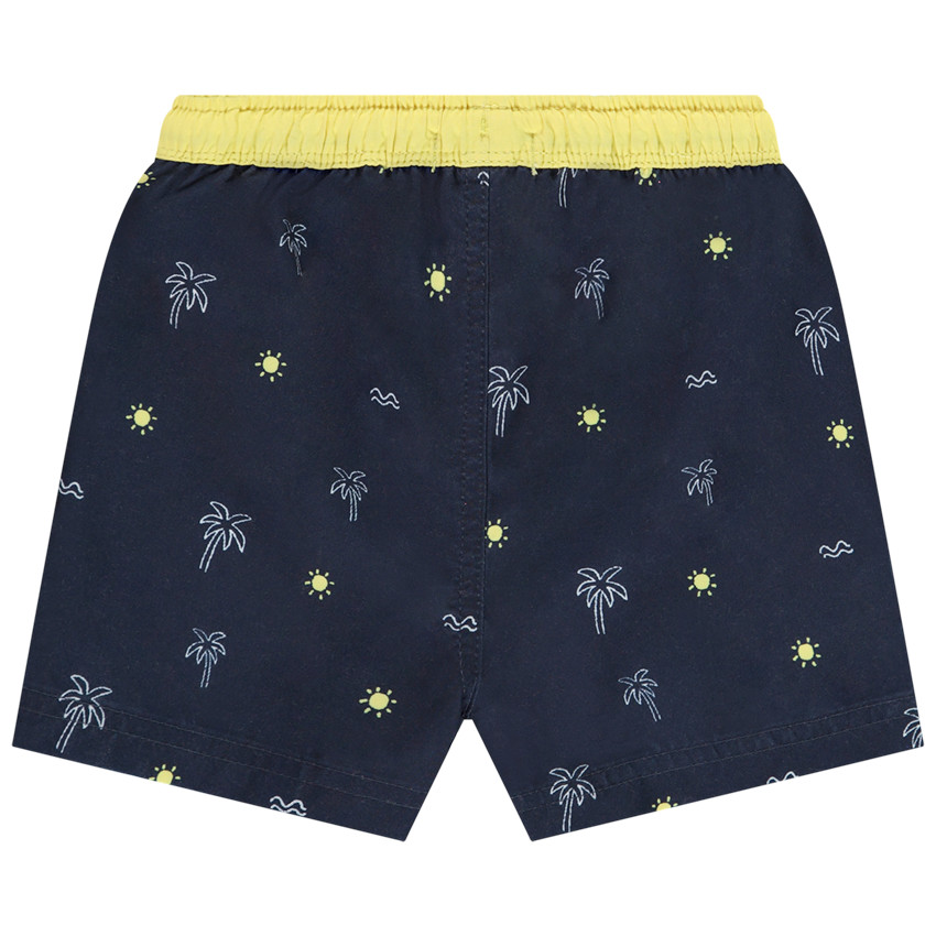 Σορτς μαγιό με print φοίνικες για bebe αγόρι 
