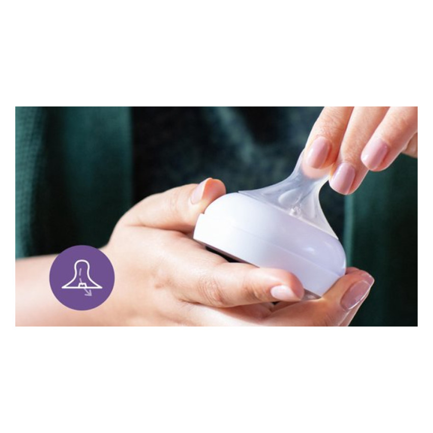 Θηλή μαλακής σιλικόνης Natural Response 3m+ AVENT 