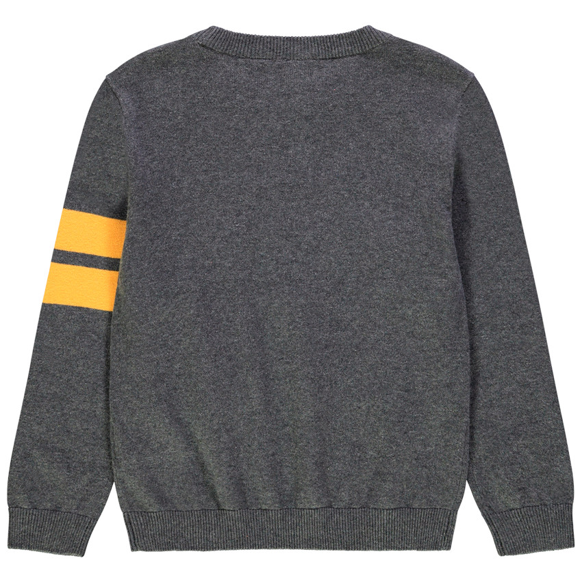 Πουλόβερ πλεκτό με σχέδιο SmileyWorld σε jacquard 