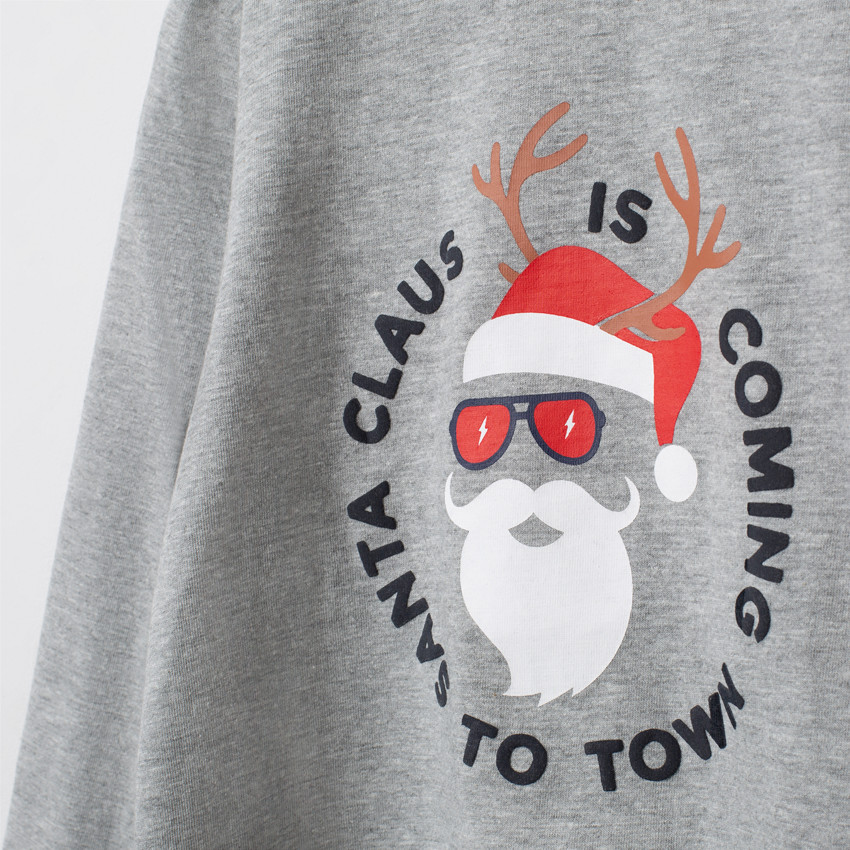 T-shirt manches longues print père Noël  Additional T-shirt manches longues print père Noël