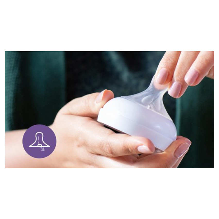 Θηλή μαλακής σιλικόνης Natural Response 0m+ AVENT 