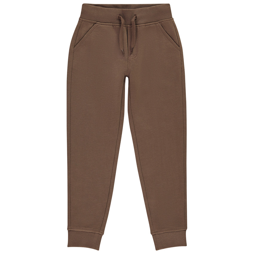 Σορτς σπορ από φούτερ μονόχρωμο για αγόρι 