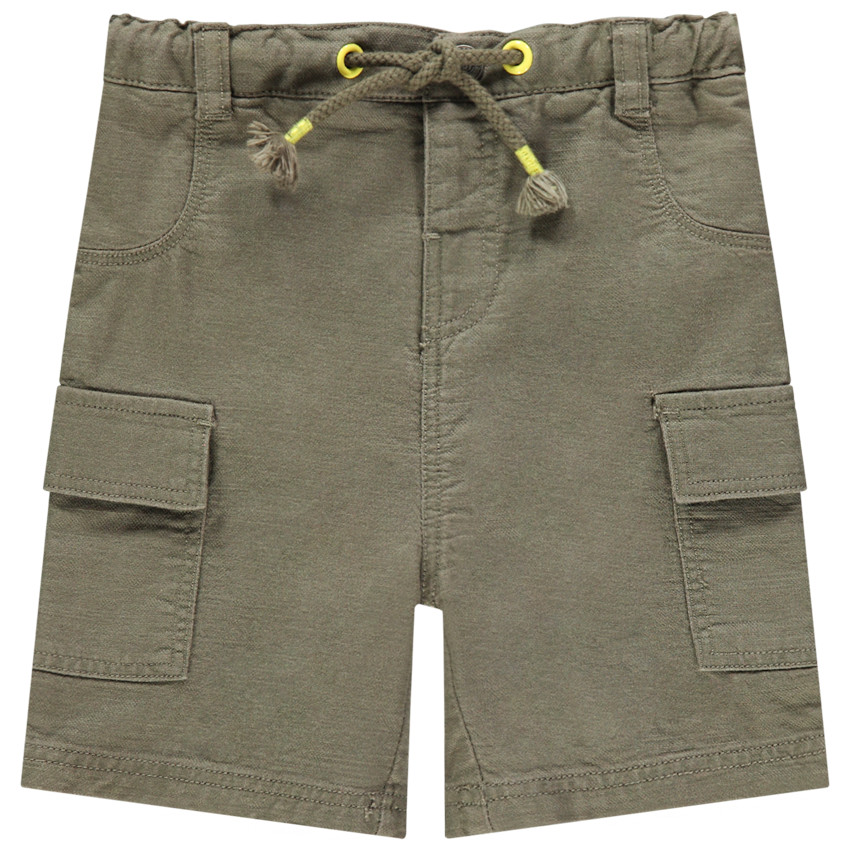 Βερμούδα βαμβακερή με τσέπες 