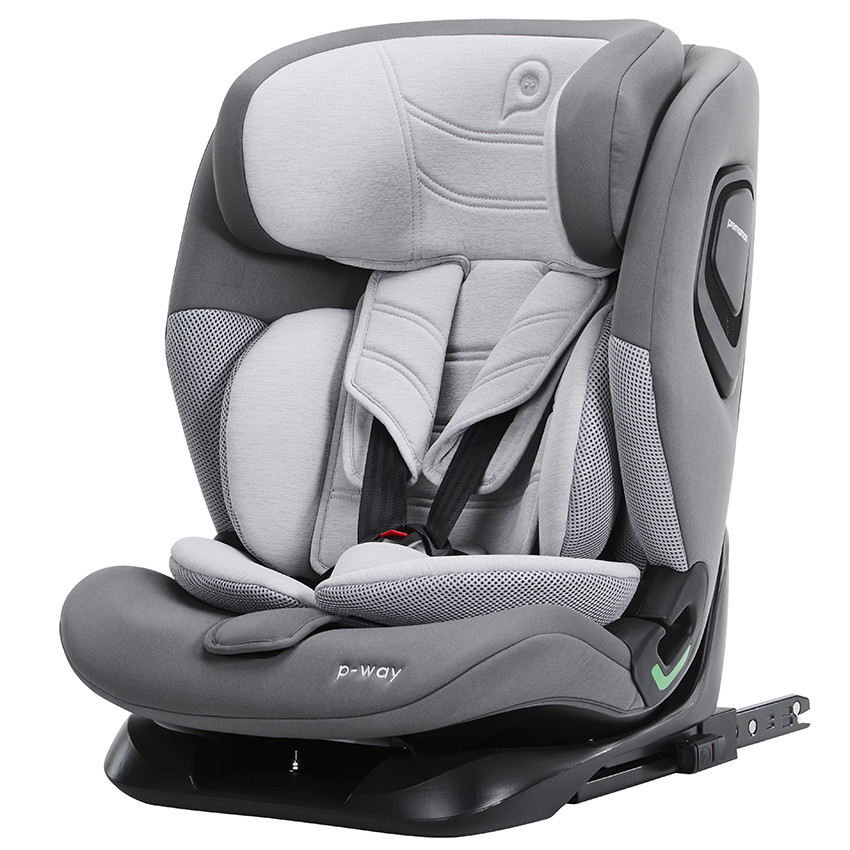 Κάθισμα αυτοκινήτου Isofix και i-Size 76-150 cm P-Way γκρι 