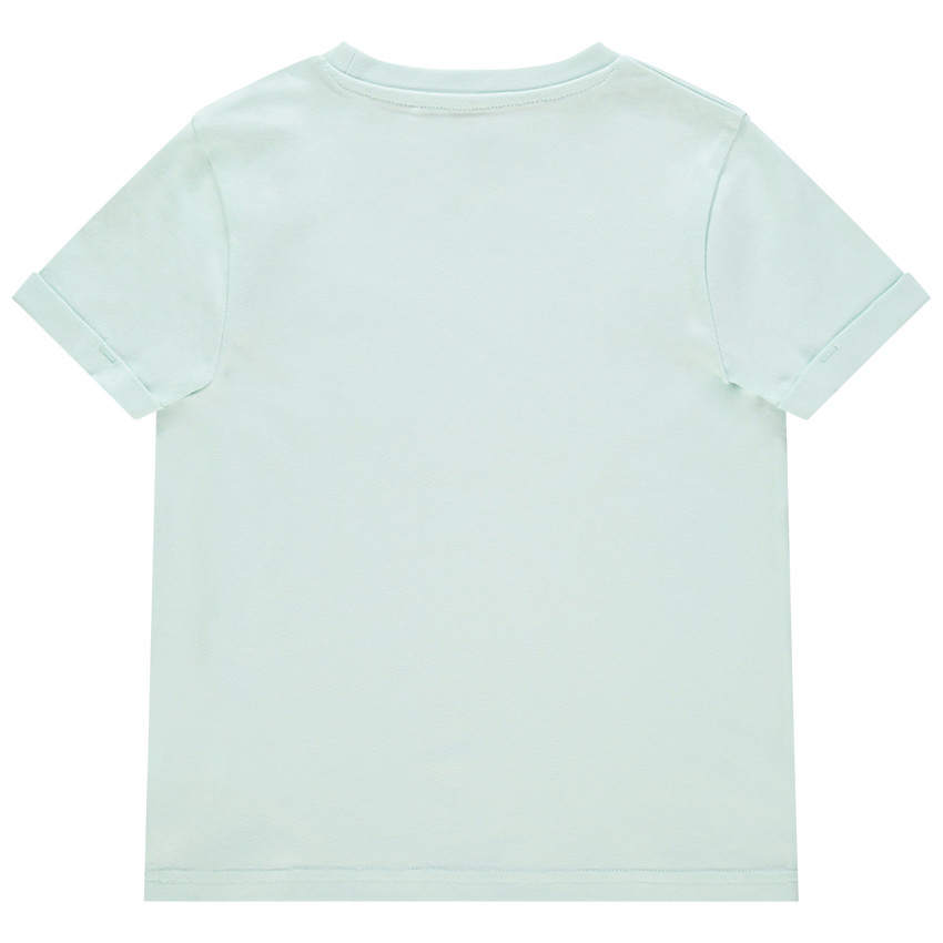 T-shirt κοντομάνικο σχέδιο τίγρη με τσέπη 