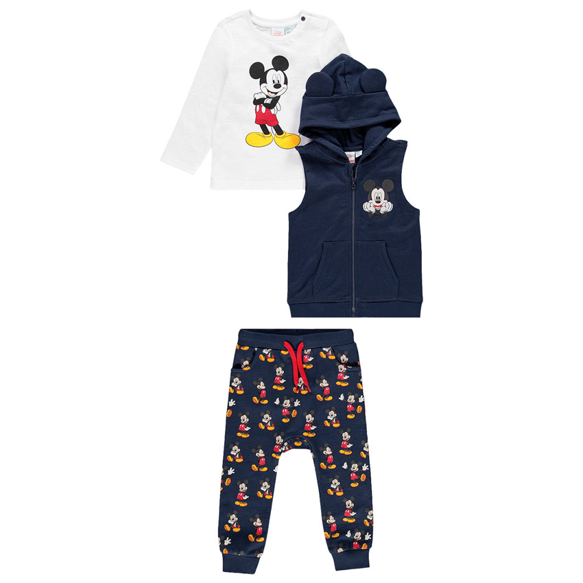 Jogging 3 κομμάτια σχέδιο Mickey Disney για bebe αγόρι 