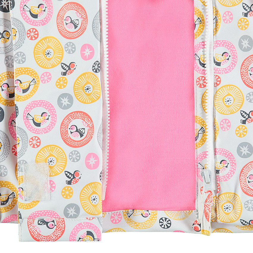 Αντιανεμικό με αφαιρούμενη κουκούλα και σχέδιο σε όλη την επιφάνεια  Additional Αντιανεμικό με αφαιρούμενη κουκούλα και σχέδιο σε όλη την επιφάνεια