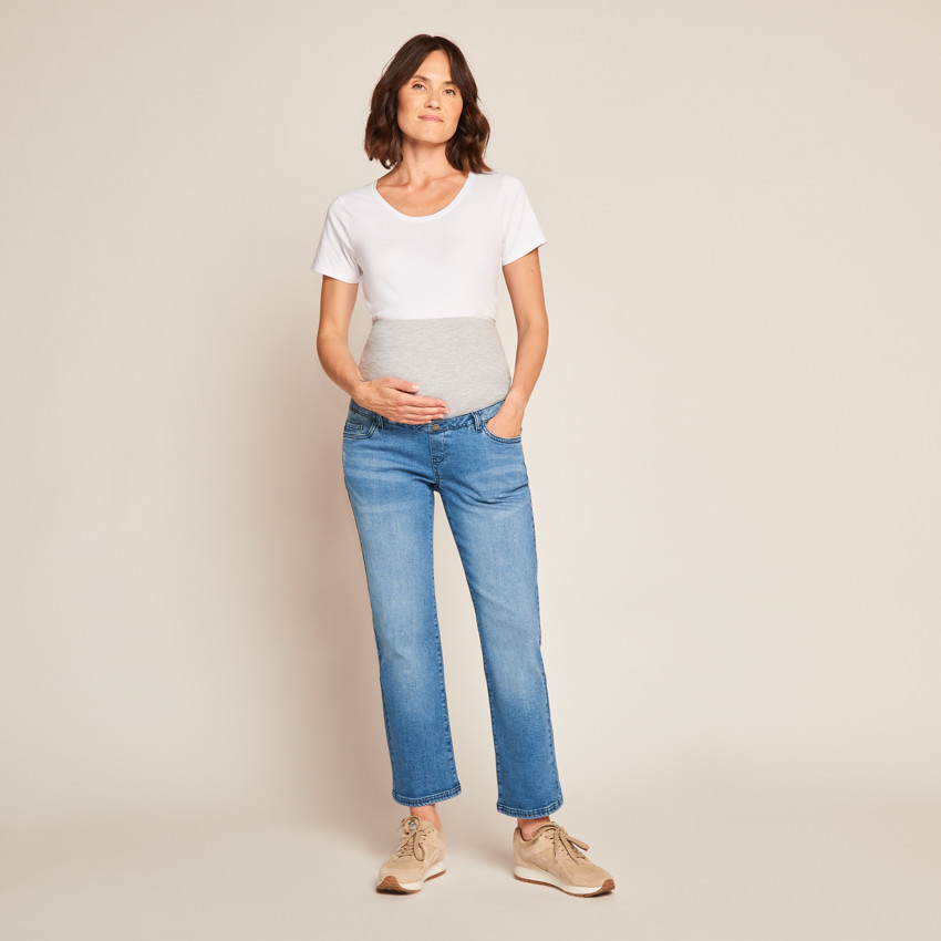 Παντελόνι εγκυμοσύνης με ψηλή ζώνη 