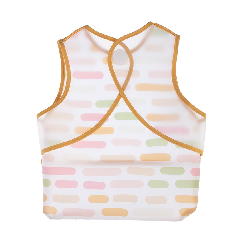 Αδιάβροχη Ποδιά Ανθεκτική στους Λεκέδες PASTEL STRIPES BABYJEM  