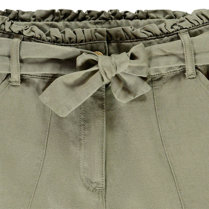 Σορτς βαμβακερό με φιόγκο για κορίτσι 